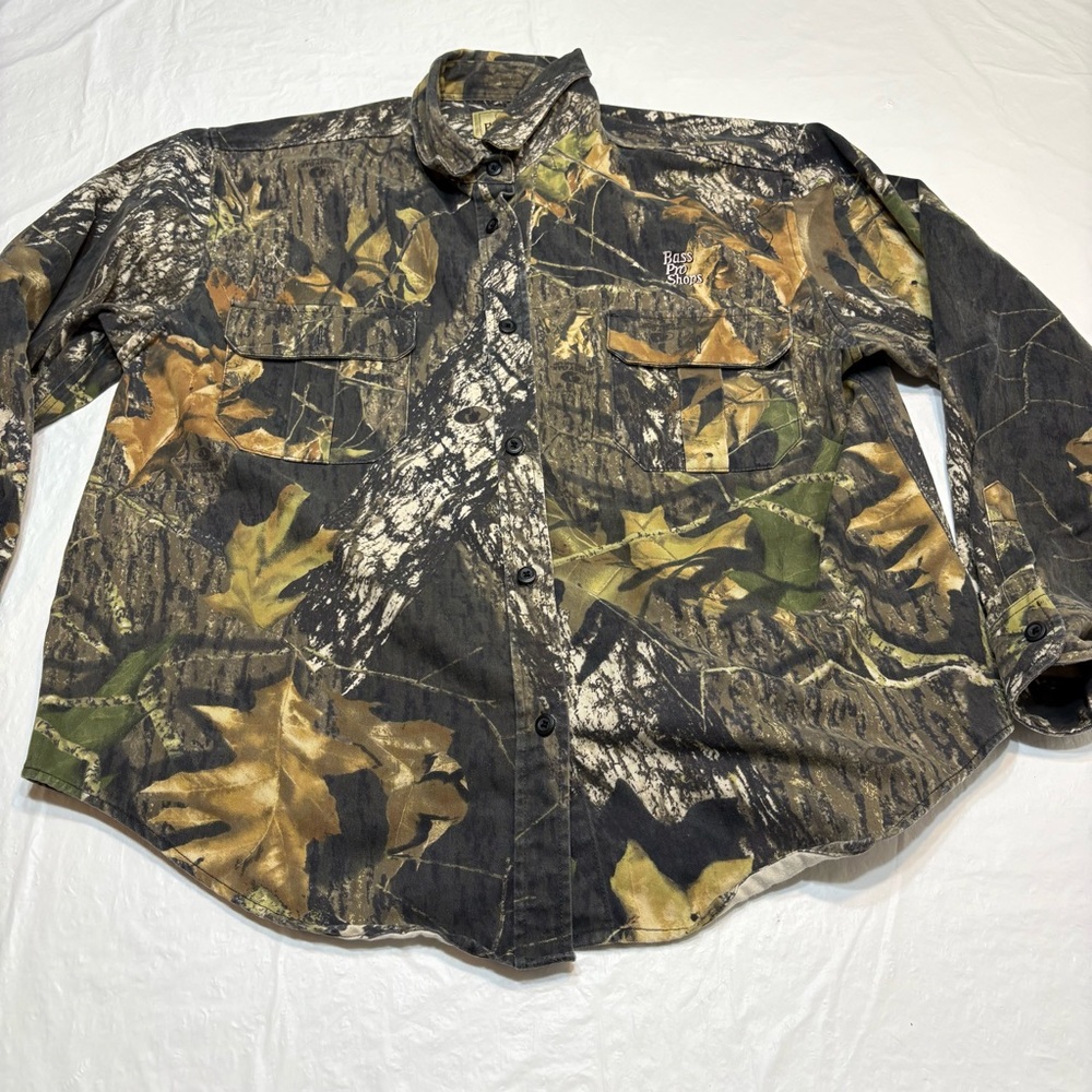 Redhead For Her Mossy Oak Break Up Camo Bass Pro Shops Button Up Shirt Women’s L